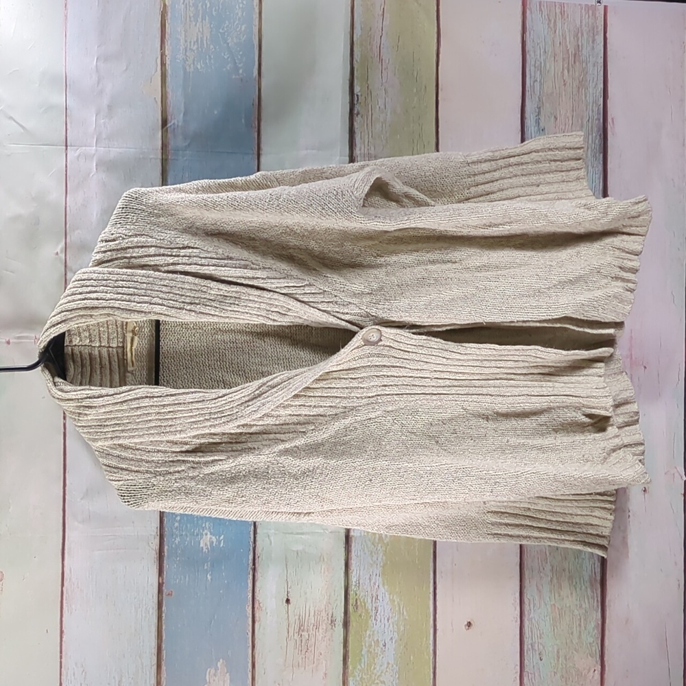 Eddie Bauer Cream Cardigan